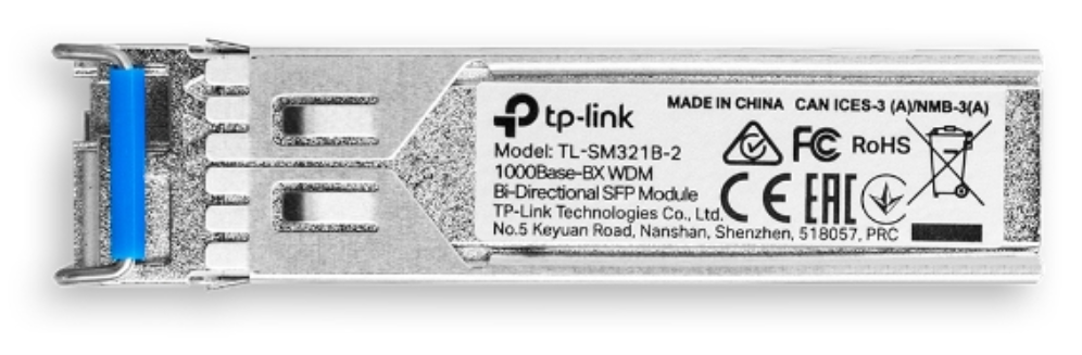 MODULO SFP TP LINK OMADA TL-SM321B BIDI WDM B2 (SINGLE MODE) - detalle