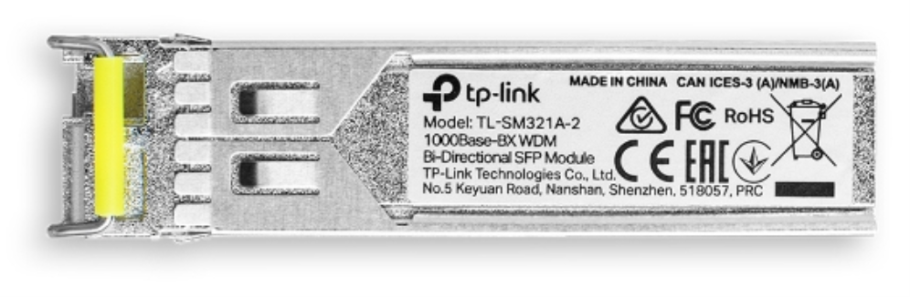 MODULO SFP TPL LINK OMADA TL-SM321A BIDI WDM A2 / SINGLE MODE - detalle