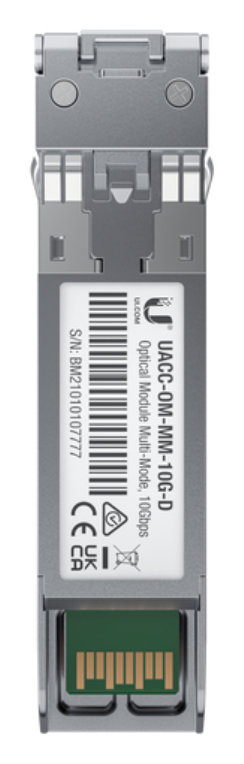 MODULO SFP+ UBIQUITI UACC-OM-MM-10G-D-2 UFIBER TRANSCEIVER MM 2PACK - detalle