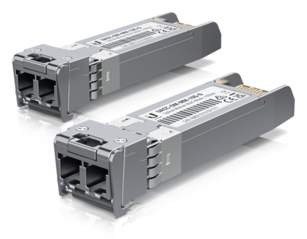 MODULO SFP+ UBIQUITI UACC-OM-MM-10G-D-2 UFIBER TRANSCEIVER MM 2PACK - detalle