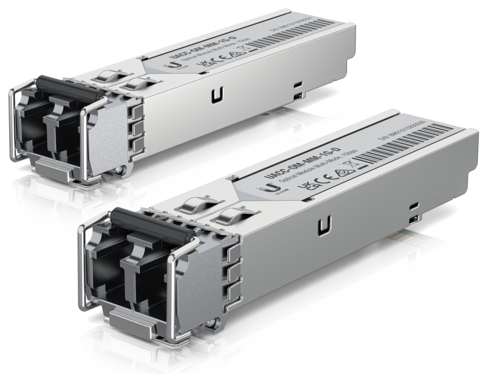 MODULO SFP UBIQUITI UACC-OM-MM-1G-D-20 UFIBER TRANSCEIVER MM 20PACK
