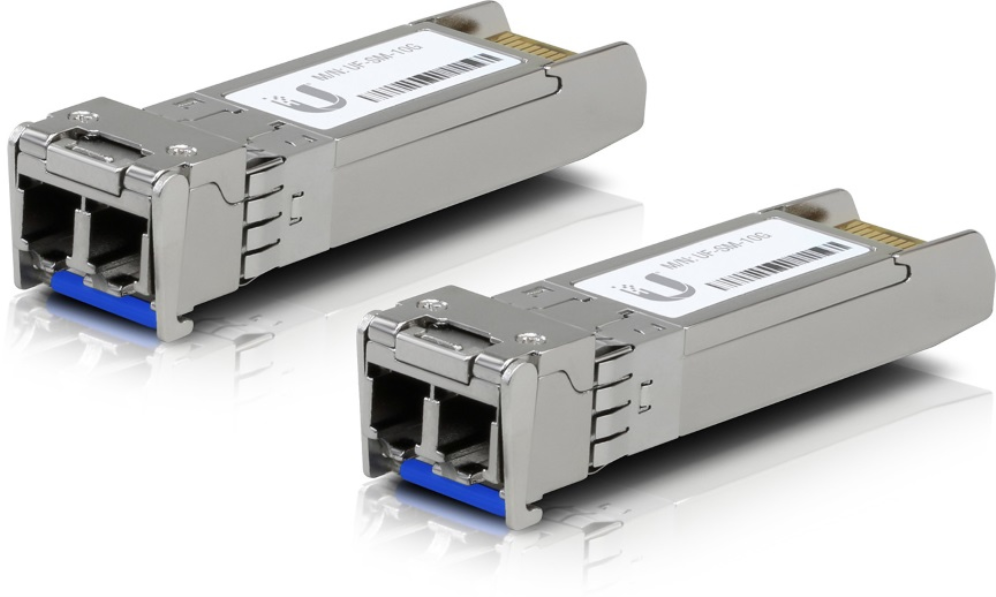 MODULO SFP+ UBIQUITI UACC-OM-SM-10G-D-2 UFIBER TRANSCEIVER SM 2PACK