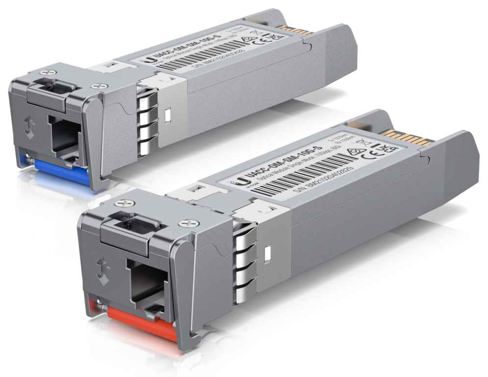MODULO SFP UBIQUITI UACC-OM-SM-10G-S-2 UFIBER TRANSCEIVER SM 2PACK BIDI