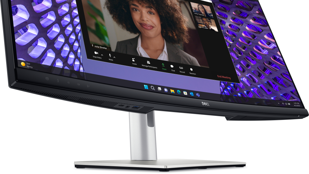 MONITOR DELL P3424WEB 24" CURVO - detalle