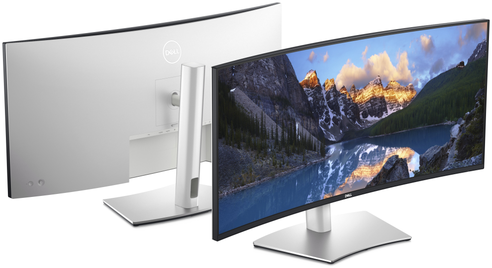 MONITOR DELL U3824DW 38" WQHD+ CURVO USB-C NEGRO - detalle
