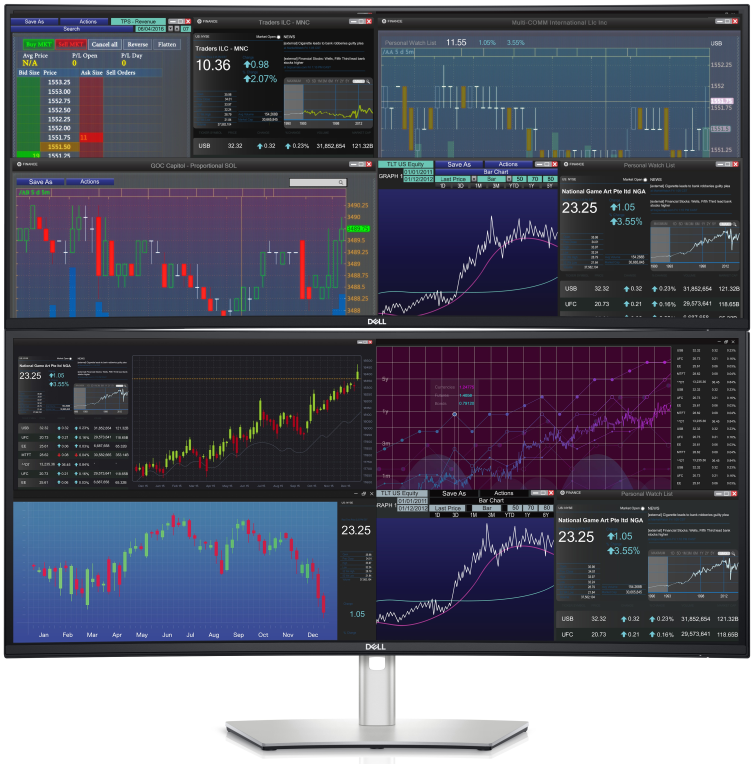 MONITOR DELL U3824DW 38" WQHD+ CURVO USB-C NEGRO - detalle
