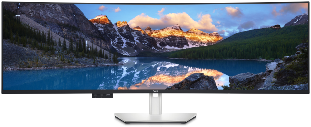 MONITOR DELL U4924DW 24" CURVO - detalle