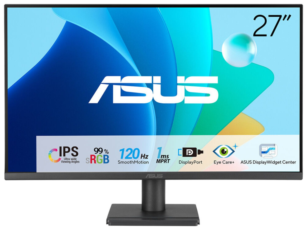 MONITOR GAMING ASUS VA279QG 27" FHD 1MS 120HZ IPS MULTMEDIA NEGRO