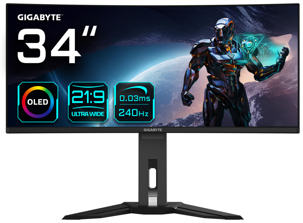 MONITOR GAMING GIGABYTE MO34WQC2 34" 3440X1440 VA 2K
