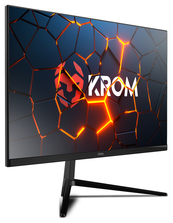 MONITOR GAMING KROM KERTZ 24" RGB 200HZ HDMI DP - detalle