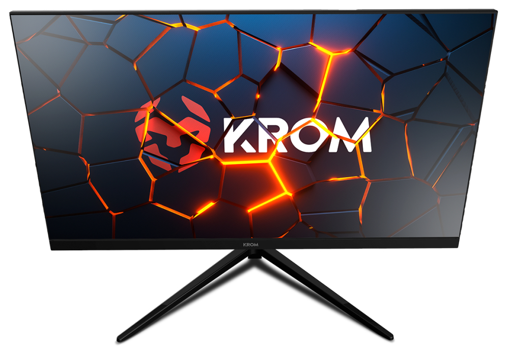 MONITOR GAMING KROM KERTZ 24" RGB 200HZ HDMI DP - detalle