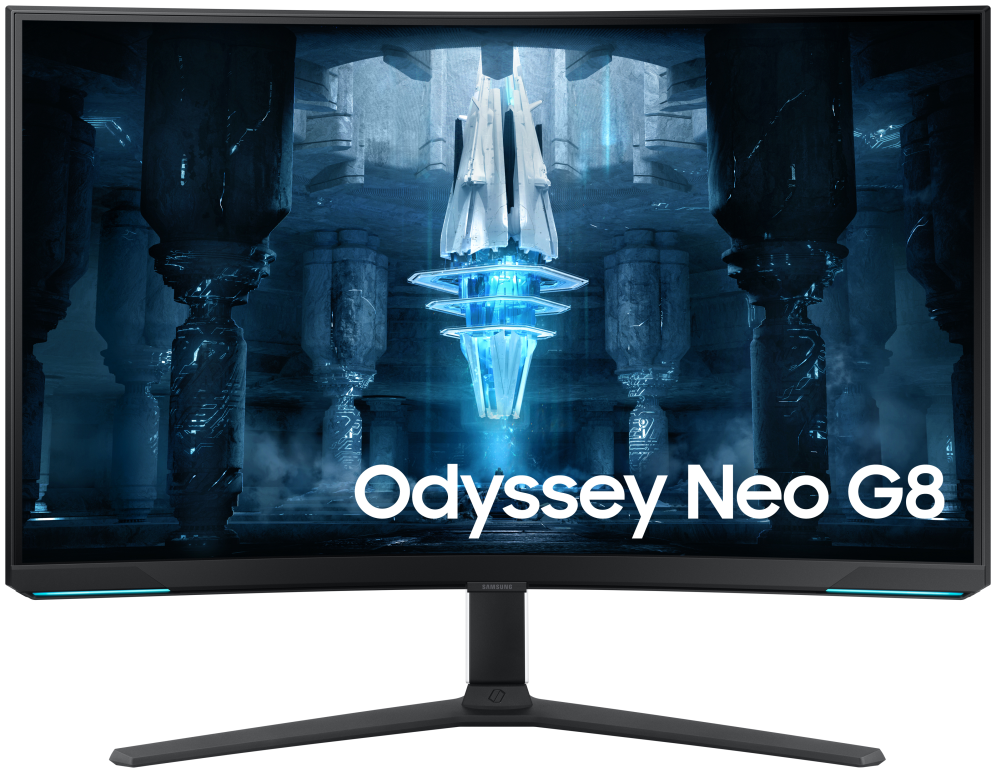 MONITOR GAMING SAMSUNG ODYSSEY NEO G8 UHD 32" CURVO 1000R 240HZ QUANTUM MINI-LED - detalle