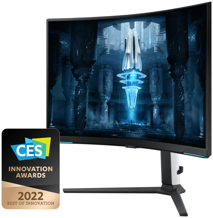 MONITOR GAMING SAMSUNG ODYSSEY NEO G8 UHD 32" CURVO 1000R 240HZ QUANTUM MINI-LED - detalle