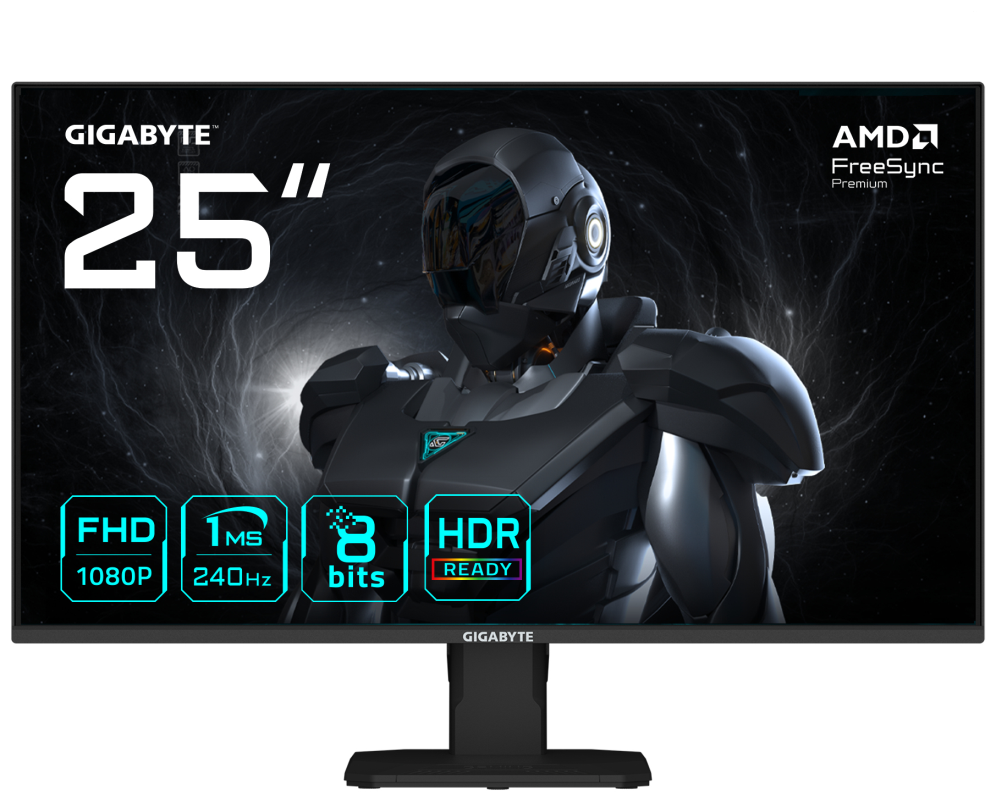 MONITOR GIGABYTE 24.5" IPS FHD 240HZ GS25F2A EK