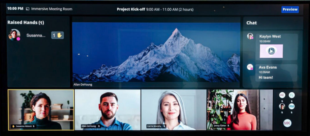 MAXHUB UW105NA pantalla de señalización Pantalla plana para señalización digital 2.67 m (105") LCD Wifi 5K Ultra HD Negro