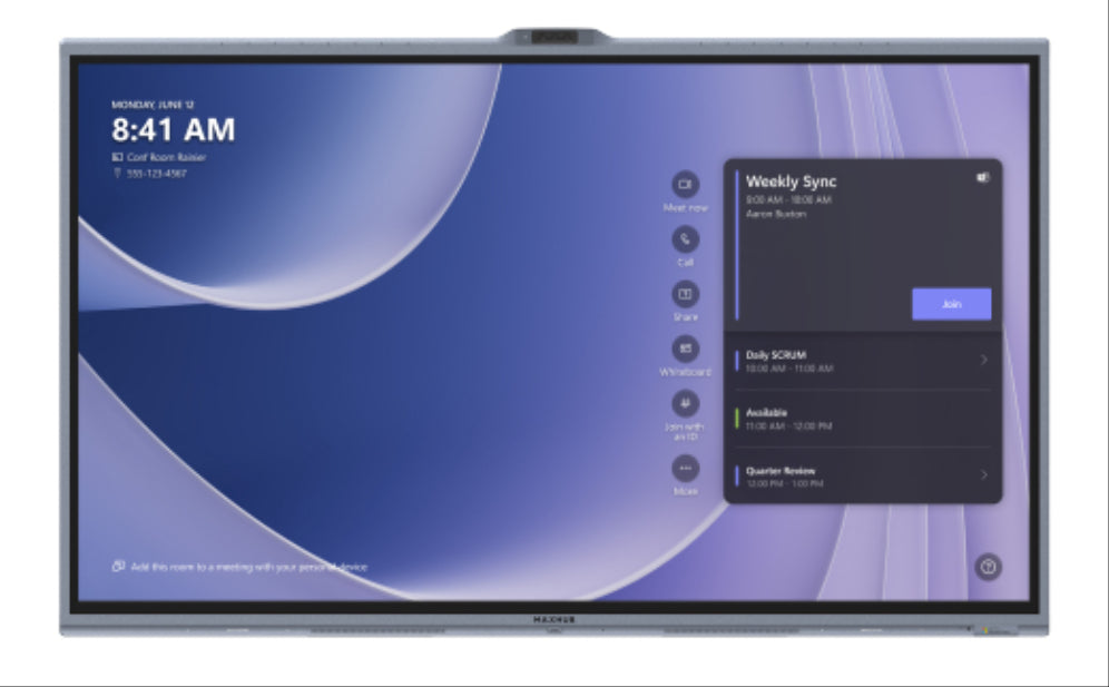 MAXHUB XBoard V7 Series 190.5 cm (75") 3840 x 2160 Pixeles VA Wi-Fi 6 (802.11ax) Negro Bluetooth