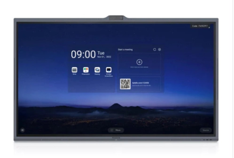 MAXHUB V8630 pantalla para sala de reuniones 2.18 m (86") 3840 x 2160 Pixeles LED Negro