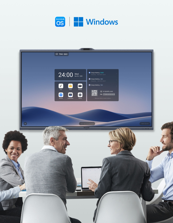 MONITOR INTERACTIVO WIN MAXHUB XBOARD V7 SERIES V5550 55" IFP - detalle