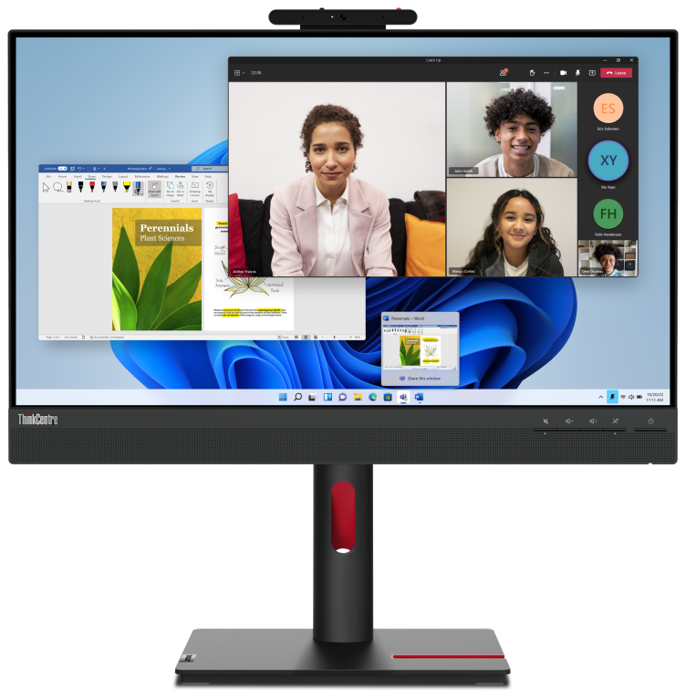 MONITOR LENOVO THINKCENTRE TIO 24 GEN5 23,8" FHD NEGRO