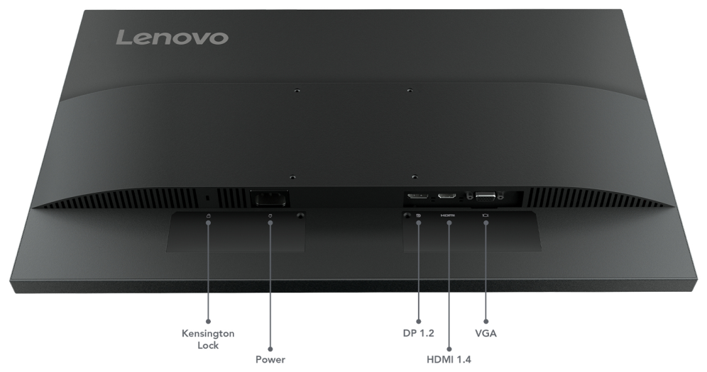 MONITOR LENOVO THINKVISION E24-40 23,8" VGA HDMI DP 2x2W ALTAVOCES - detalle