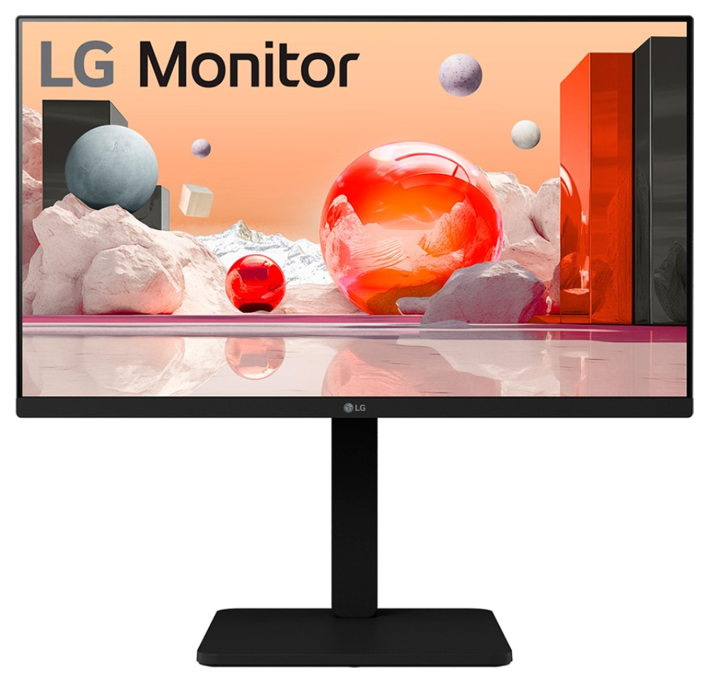 MONITOR LG 24BA560-B 24" LED FULL HD 5MS NEGRO USB HDMI VGA DP ALTAVOZ REGULABLE