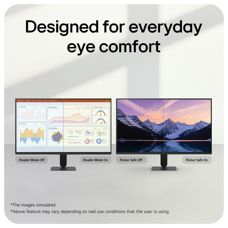 MONITOR LG 27U411B-B 27" FHD 144HZ IPS HDR10 FREESYNC SIN MARCOS - detalle