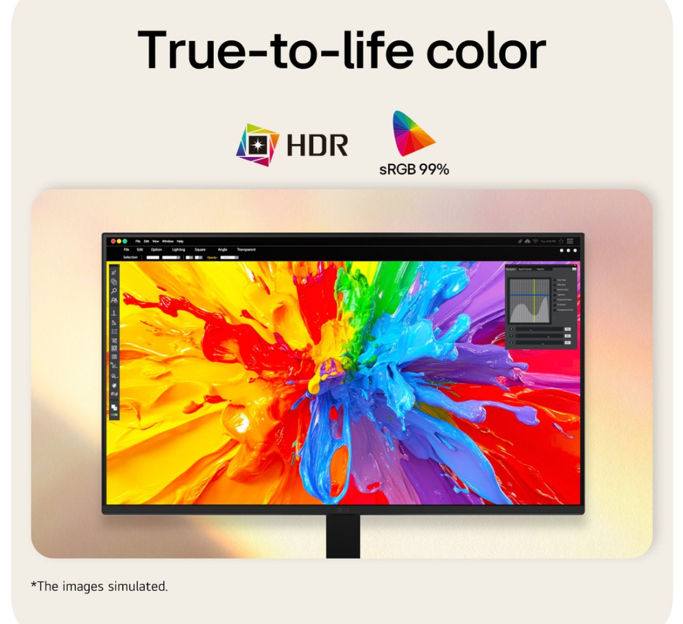 MONITOR LG 27U411B-B 27" FHD 144HZ IPS HDR10 FREESYNC SIN MARCOS - detalle