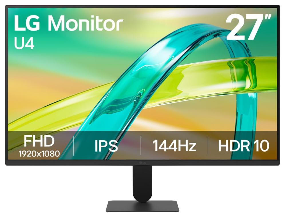 MONITOR LG 27U411B-B 27" FHD 144HZ IPS HDR10 FREESYNC SIN MARCOS