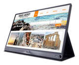 ASUS ZenScreen MB16AC pantalla para PC 39.6 cm (15.6") 1920 x 1080 Pixeles Full HD LED Gris