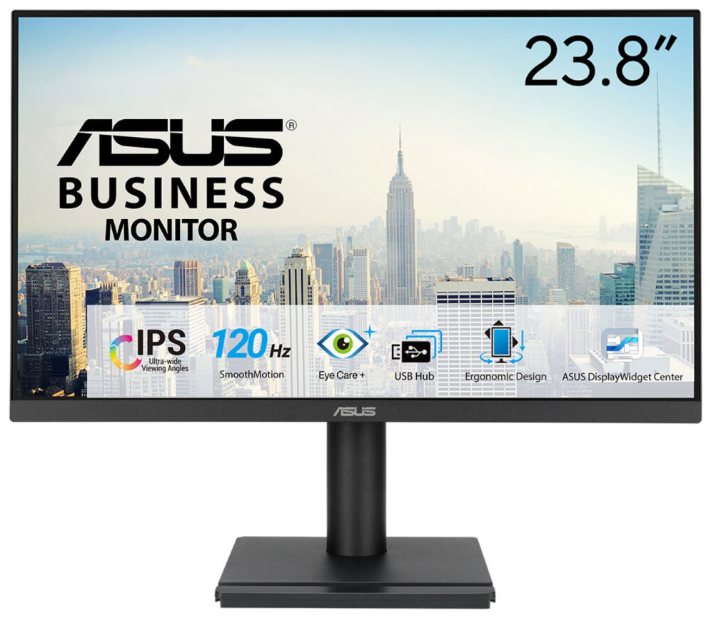 MONITOR PROFESIONAL ASUS VA249QGS 23.8" FHD MULTIMEDIA REGULABLE