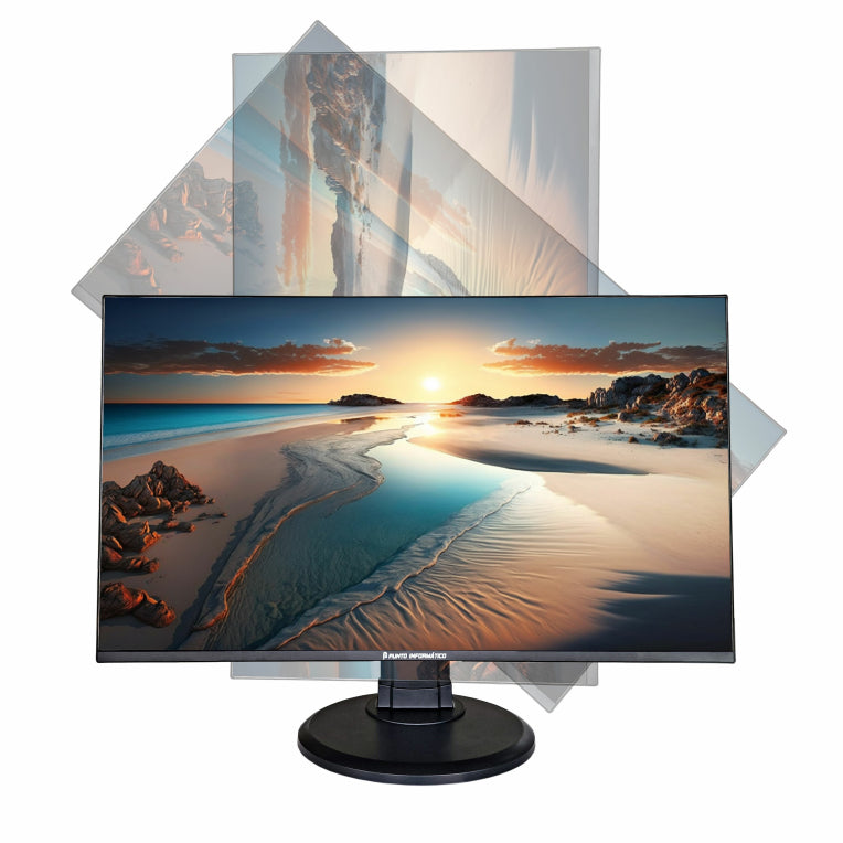 MONITOR PUNTO INFORMATICO PIP2700V 27" FHD. PIVOTANTE, BASCULANTE Y OSCILANTE. POSICIÓN DE USO VERTICAL Y HORIZONTAL