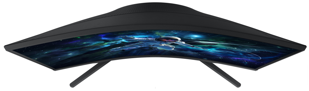 MONITOR SAMSUNG 27" ODISSEY CURVO 2560X1440 - detalle