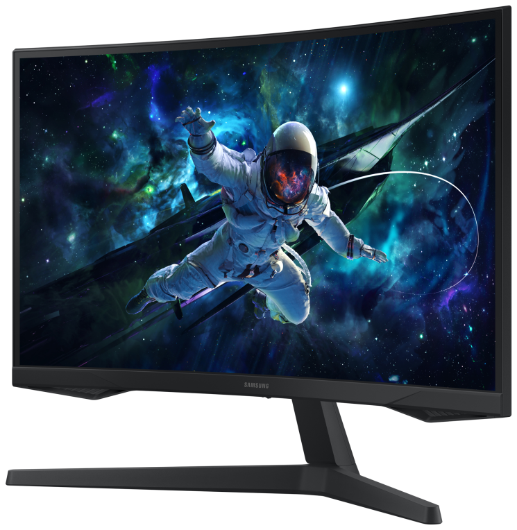 MONITOR SAMSUNG 27" ODISSEY CURVO 2560X1440 - detalle