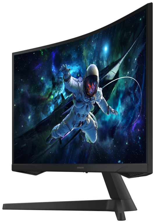MONITOR SAMSUNG 27" ODISSEY CURVO 2560X1440 - detalle