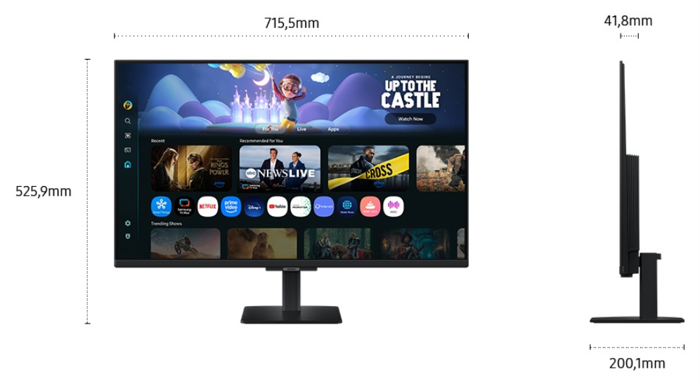 MONITOR SAMSUNG 32" LS32FM502EUXEN 60HZ FHD - detalle