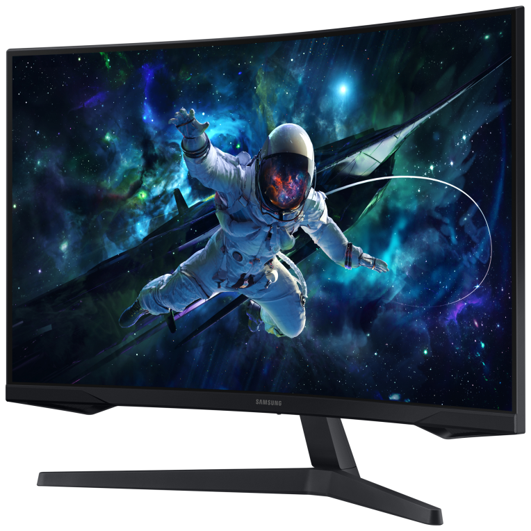 MONITOR SAMSUNG 32" ODISSEY CURVO 2560X1440 - detalle
