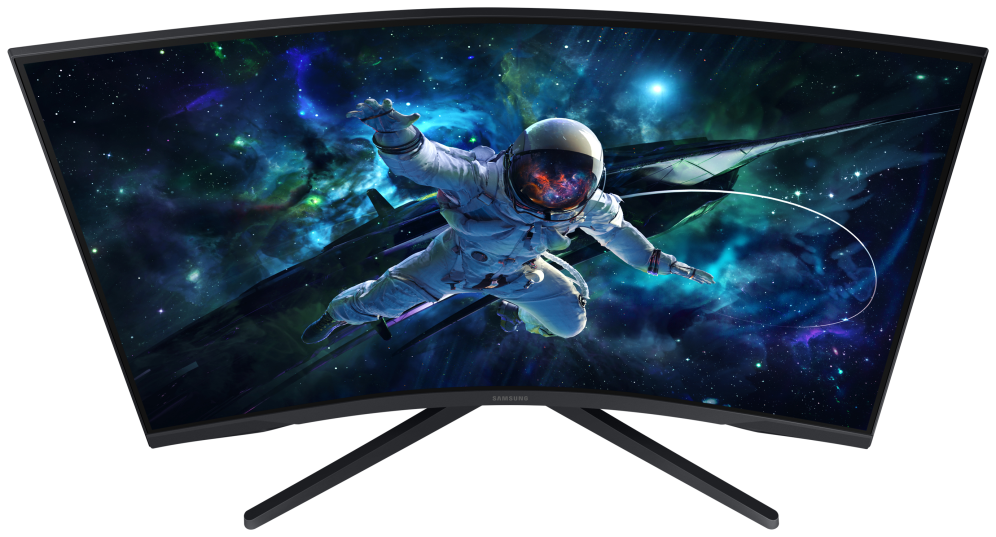 MONITOR SAMSUNG 32" ODISSEY CURVO 2560X1440 - detalle