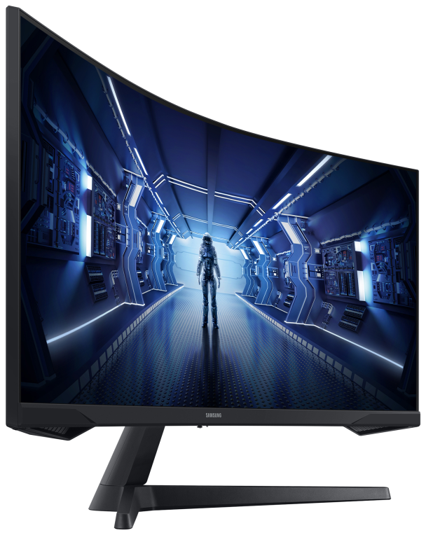MONITOR SAMSUNG 34" GAMING ODYSSEY G5 G55T ULTRA WQHP CURVO - detalle