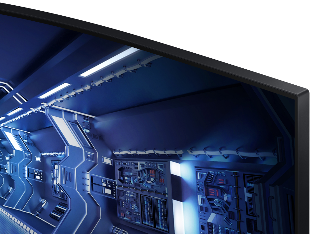 MONITOR SAMSUNG 34" GAMING ODYSSEY G5 G55T ULTRA WQHP CURVO - detalle