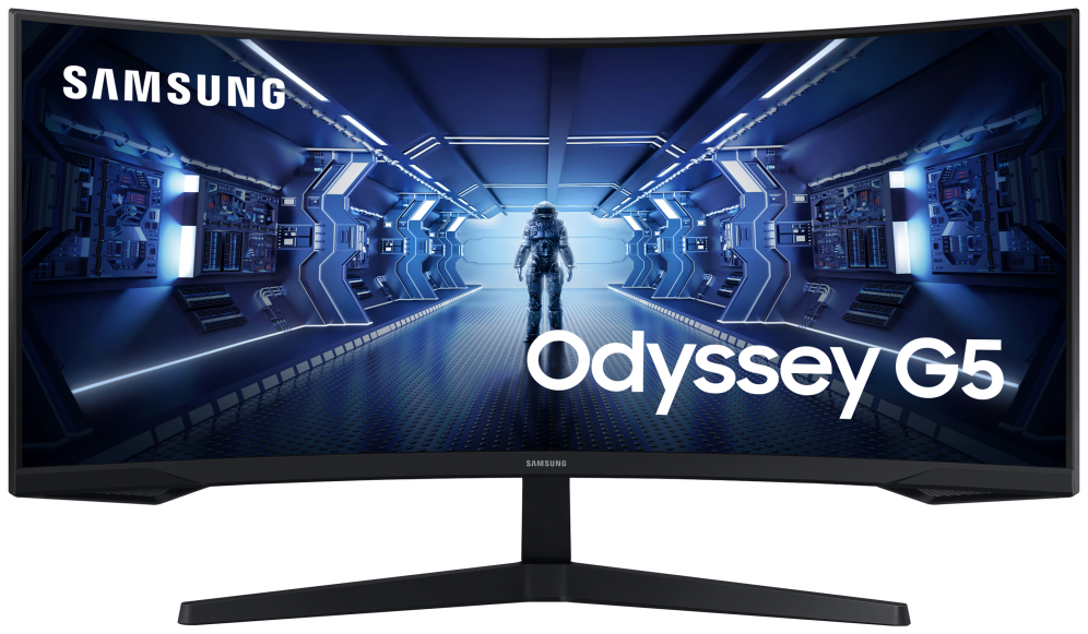 MONITOR SAMSUNG 34" GAMING ODYSSEY G5 G55T ULTRA WQHP CURVO