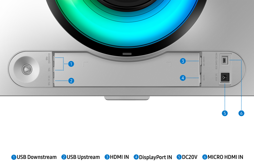 MONITOR SAMSUNG 49" LS49CG934SUXEN - detalle