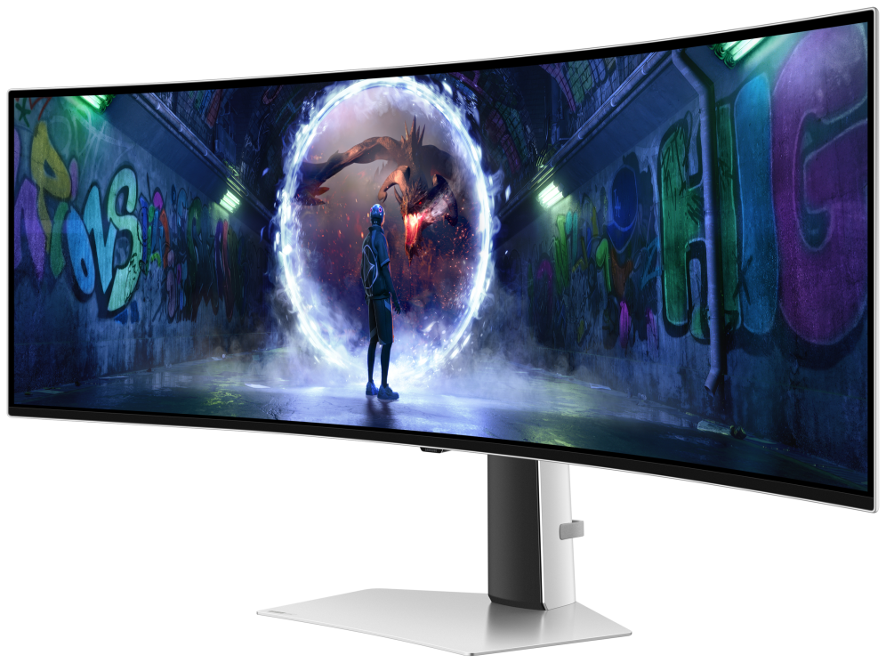 MONITOR SAMSUNG LS49DG934SUXEN ODYSSEY OLED DQHD 240HZ - detalle