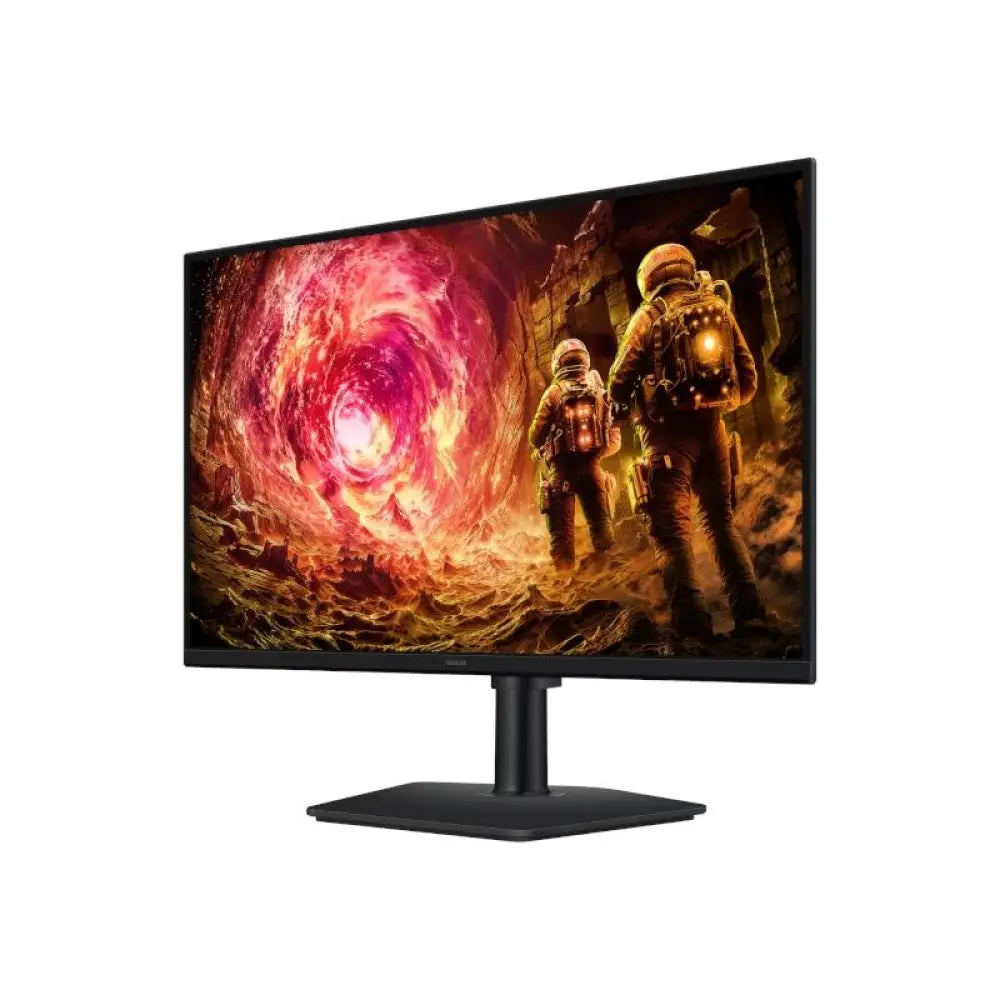 Monitor Samsung S27DG502EU de 27 pulgadas, pantalla LED IPS QHD negra con tasa de refresco de 180Hz, ideal para gaming y trabajo.