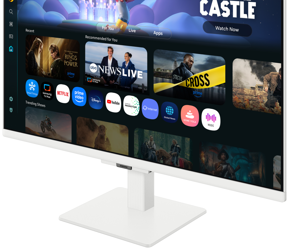 MONITOR SAMSUNG SMART 27" LS27FM501EUXEN FHD MULTI - detalle