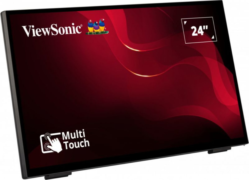 MONITOR VIEWSONIC 23,8 TD2465 TACTIL IPS VGA HDMI DDP 2 USB PEN - detalle