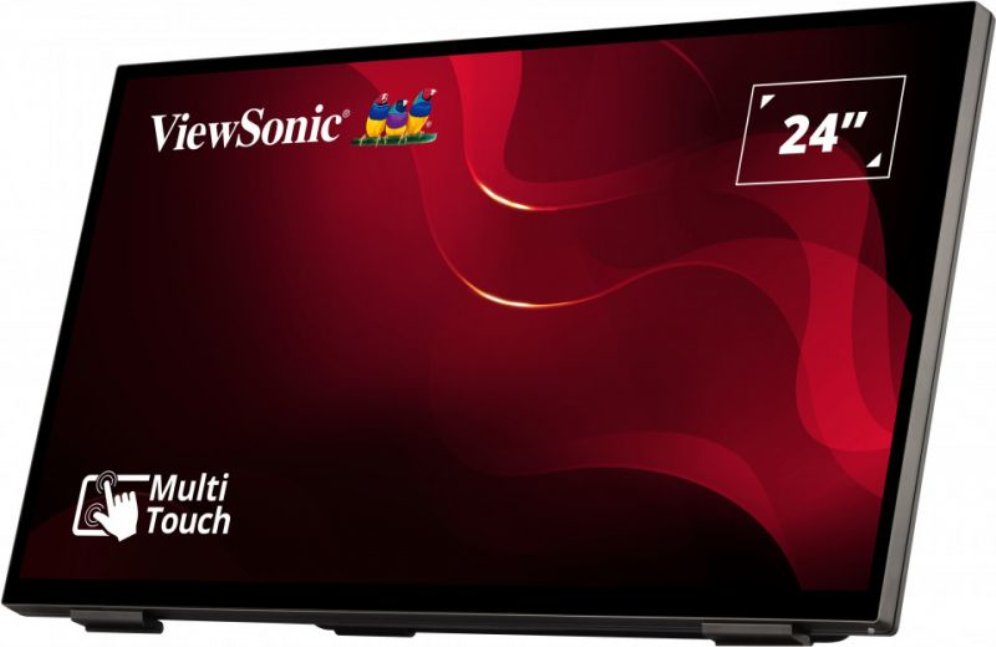 MONITOR VIEWSONIC 23,8 TD2465 TACTIL IPS VGA HDMI DDP 2 USB PEN - detalle