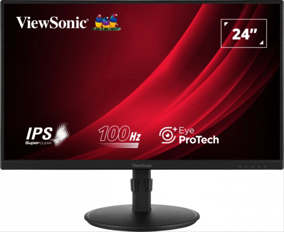 Viewsonic Display VG2408A pantalla per a PC 61 cm (24") 1920 x 1080 Pixels Full HD LED Negre