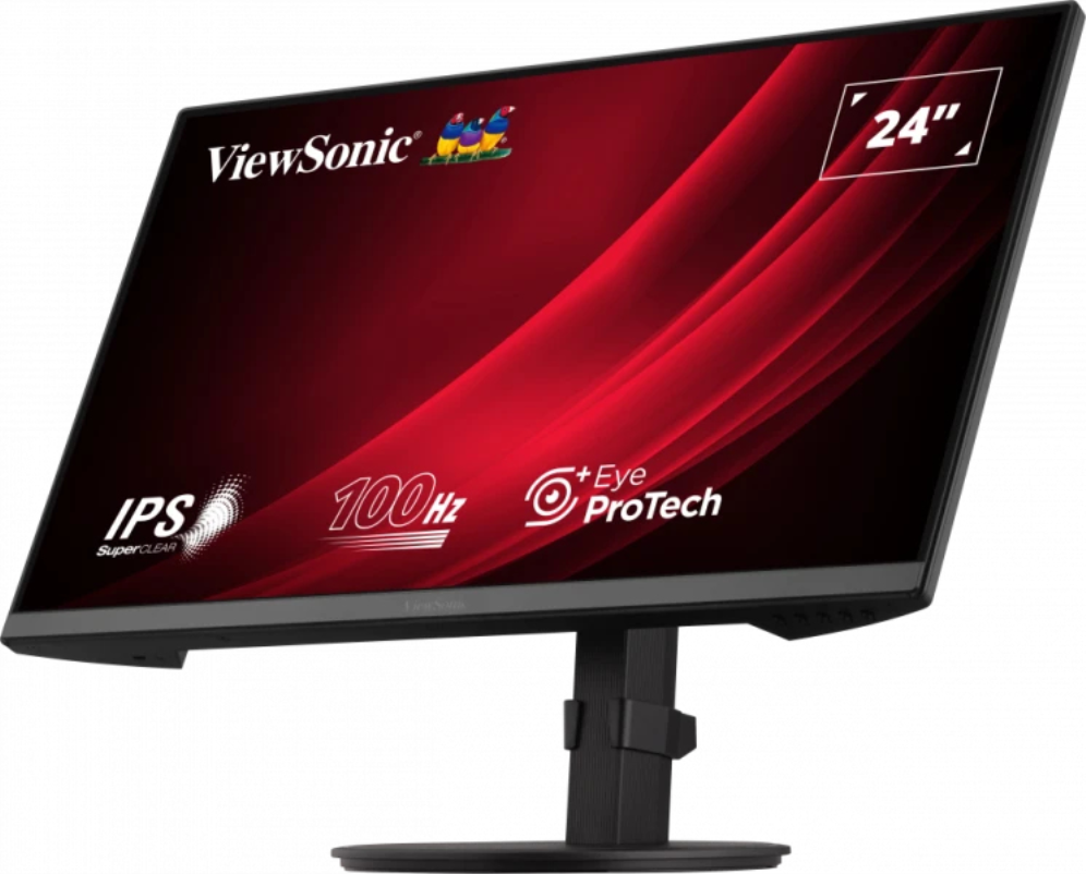 MONITOR VIEWSONIC 24" VG2408A FHD IPS LED VGA HDMI DP USB MULTI ERGONOMIC - detalle
