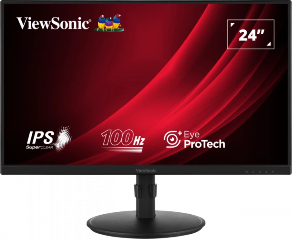 MONITOR VIEWSONIC 24" VG2408A FHD IPS LED VGA HDMI DP USB MULTI ERGONOMIC