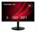 Pantalla para PC Viewsonic VG Series VG2409U-2, 60,5 cm (23,8"), 1920 x 1080 píxeles, Full HD, LED, negro